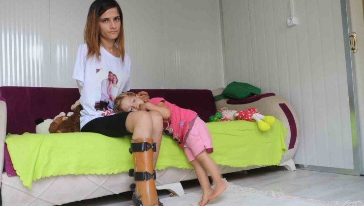 Depremde kolunu kaybeden anne, kızıyla olan hayallerini gerçekleştirebilmek için biyonik kola kavuşmak istiyor